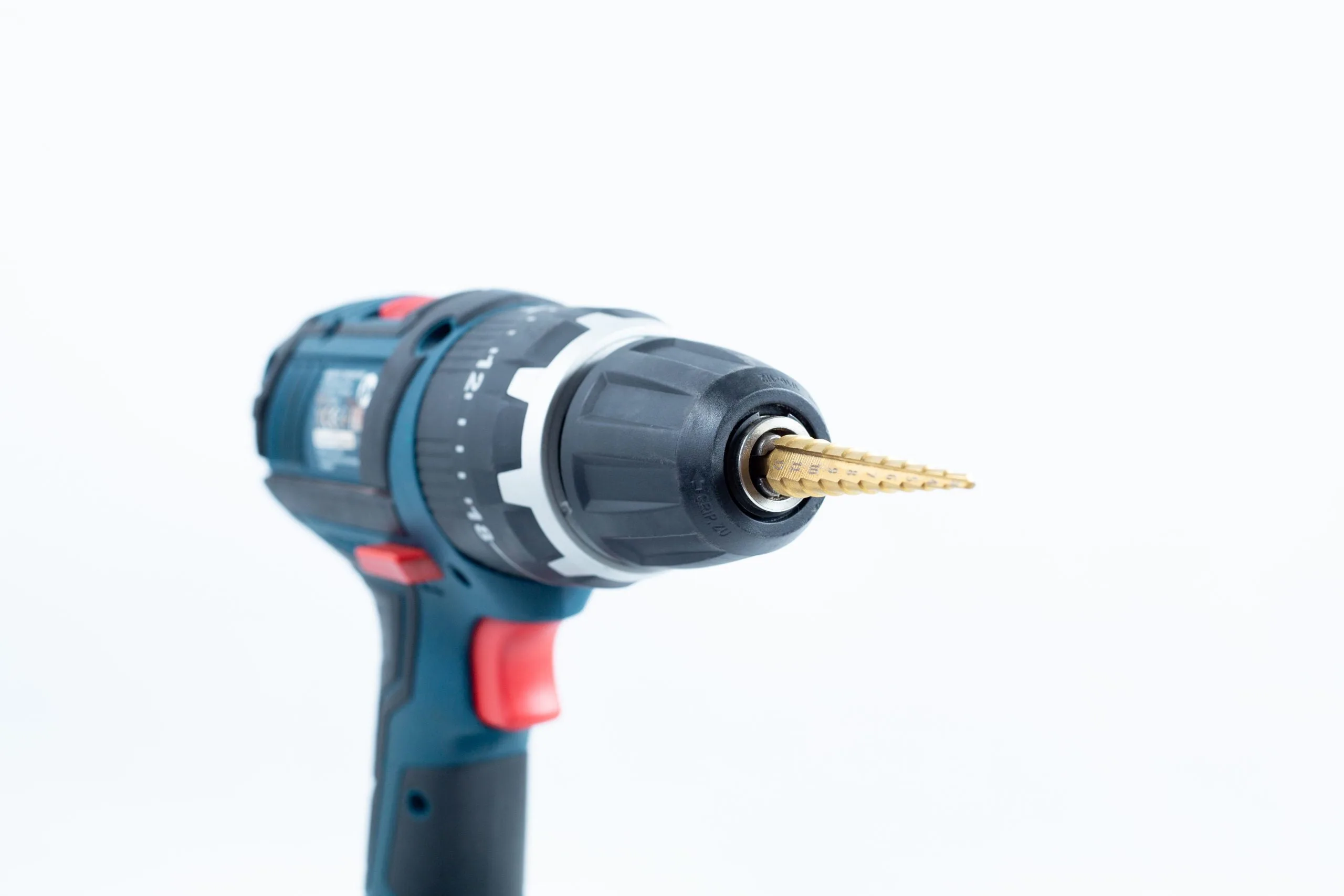 Drill Bit for holes size 3mm-12mm Titanium Coated on Drill