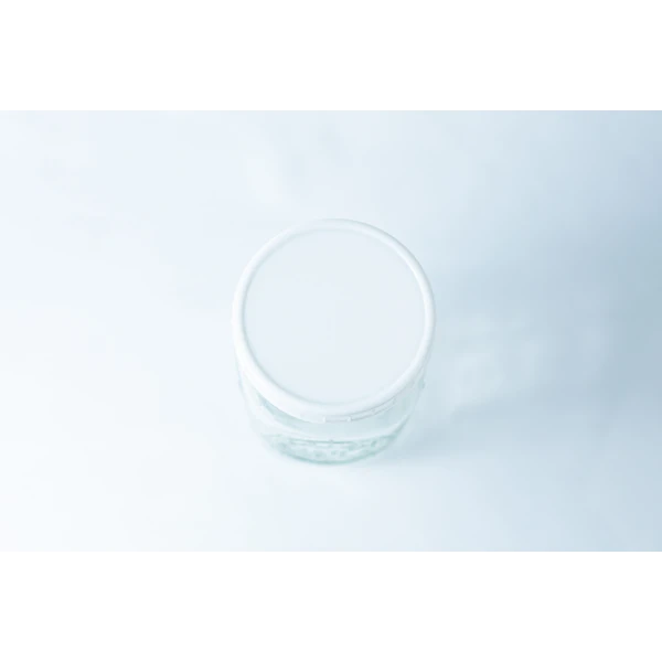 Mason Jar Lids | Regular mouth 70mm | Plain White Plastic Lids top view