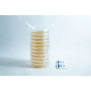 MEA Agar Plates Pre poured 90mm insiside sleeve with parafilm
