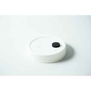 Mycology premade Mason Jar Lids white with inj port and air filter