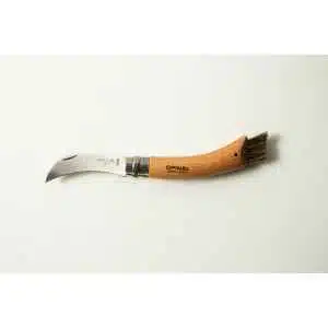 Opinel No 8 Folding Mushroom Knife – Beech Handle – Stainless Steel