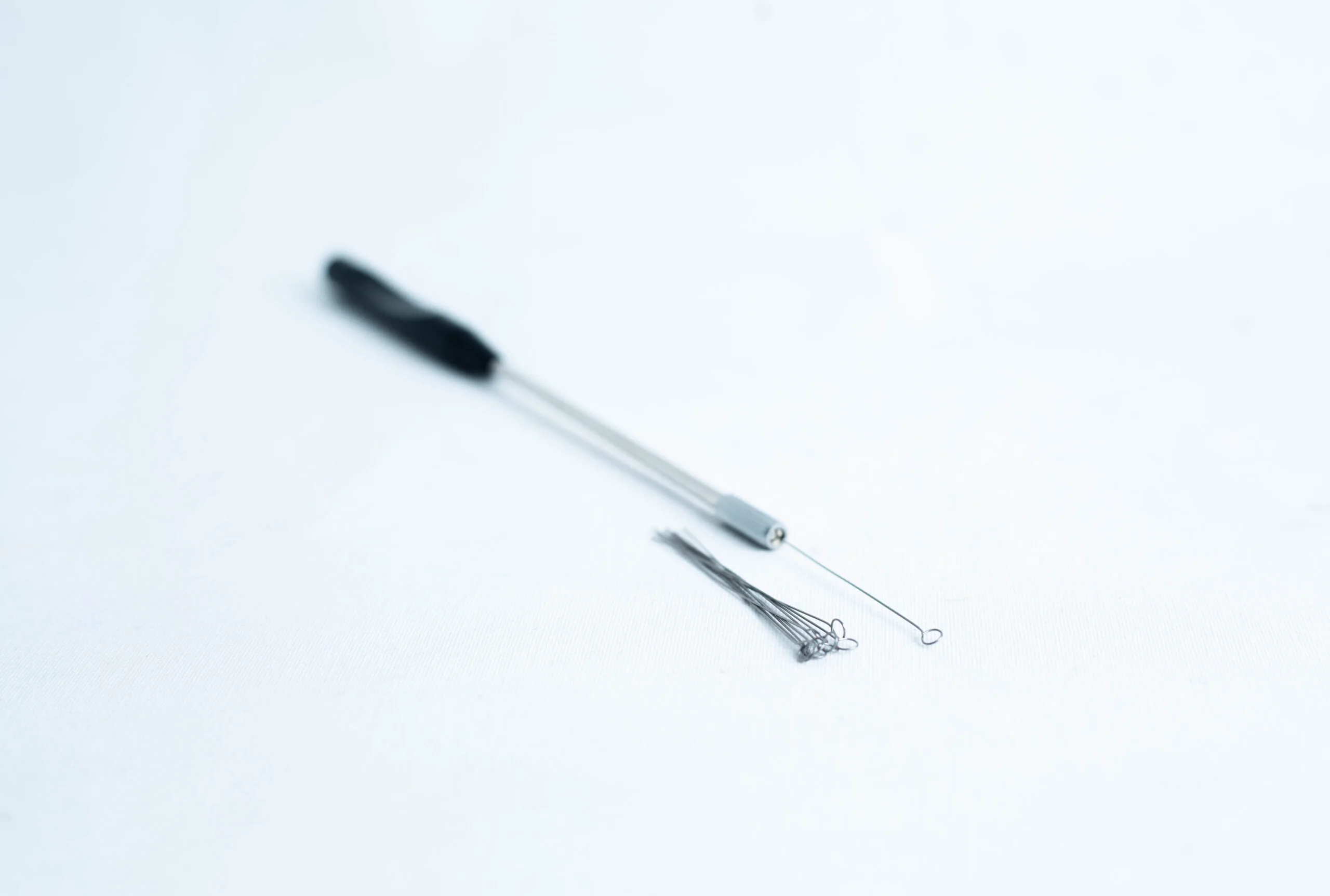 Inoculation Rod with loops front view