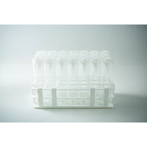PLant cell test tube with rack