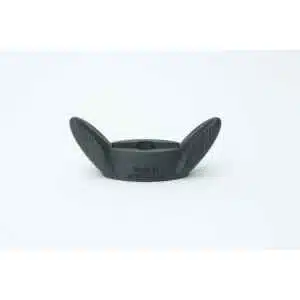 The black, 3D printed Wingnut Wrench for All American Steriliser by Rootlab Original features "Made in Australia" engraved on the front and is displayed against a white background.